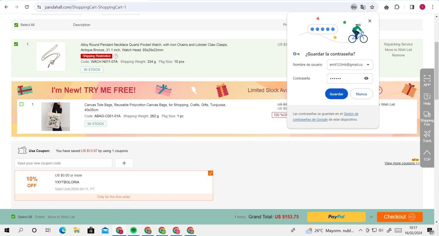 How to apply PandaHall coupon code